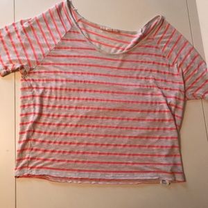 Cream and Orange Comfy Shirt